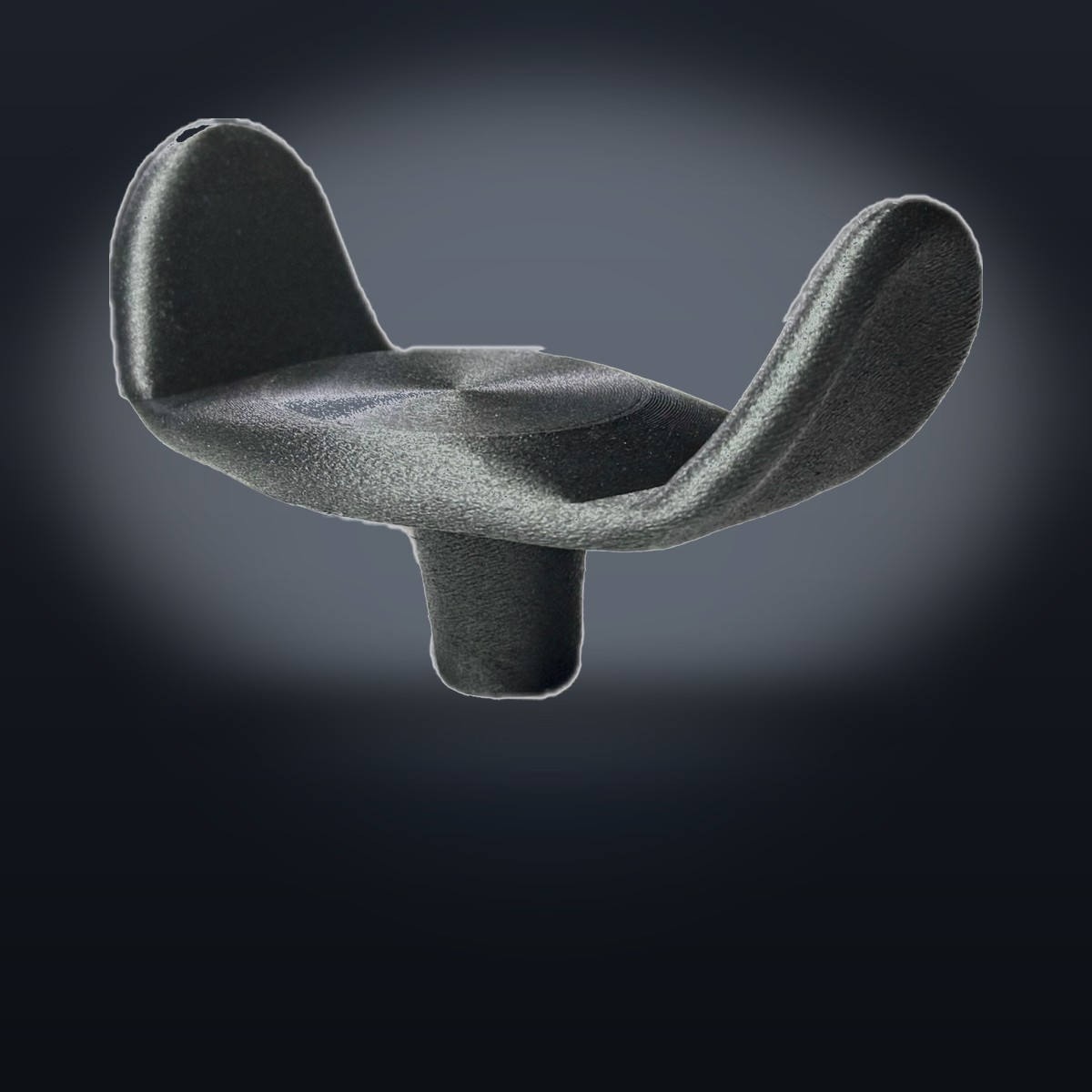 Carbon fiber goalpost joystick topper